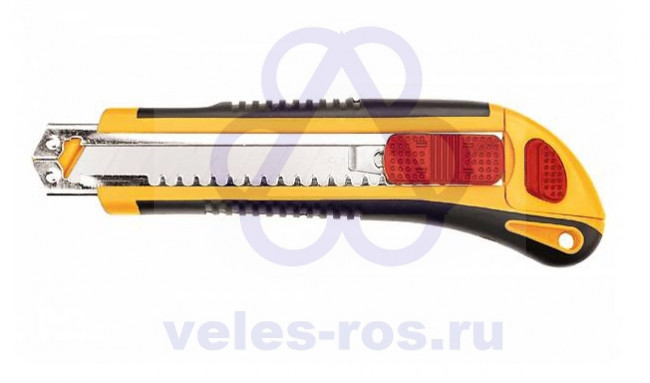 Нож с отламывающимся лезвием 18 мм 3 лезвия TOPEX 17B168