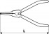 Щипцы для стопорных колец, 180 мм, для наружных/прямые TOPEX 32D306