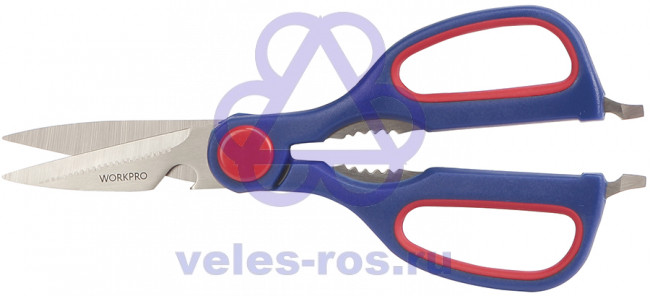 Многофункциональные кухонные ножницы 215 мм (8-1/2") WORKPRO WP214005