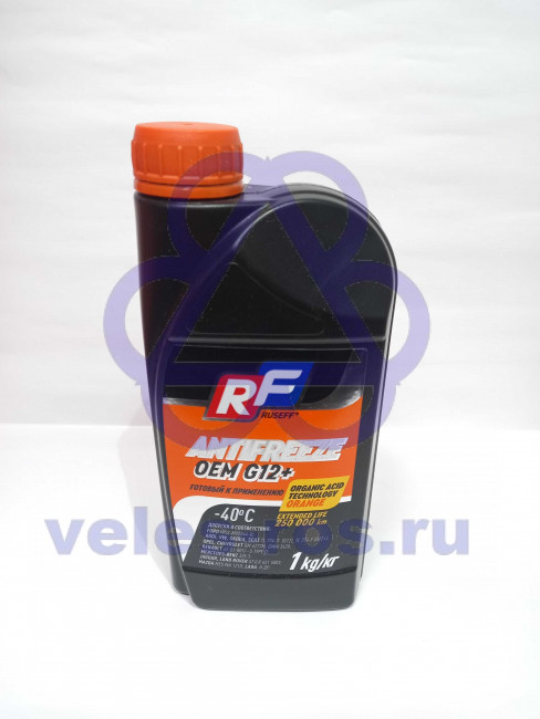 Антифриз оранжевый OEM G12+ 1 кг RUSEFF 17235N