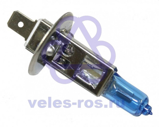 Автомобильная лампа (H1 12В 100W P14.5s) BLUE ДИАЛУЧ 12101 B